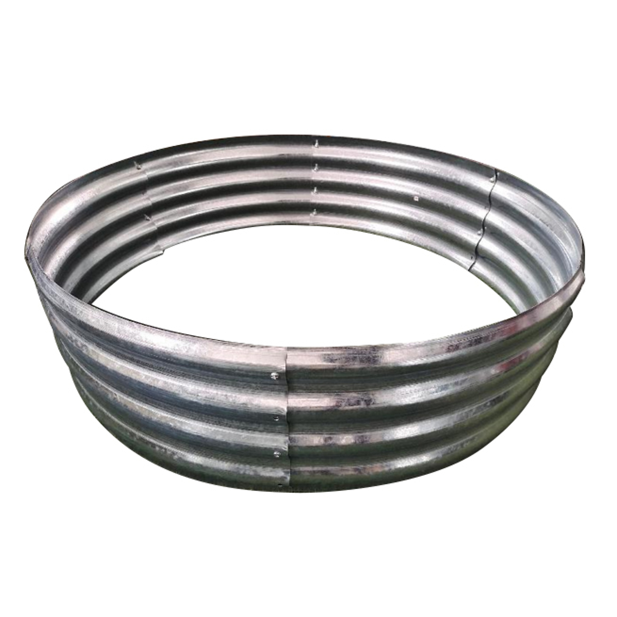 Yard Tuff Fire Ring — 48in. dia. x 12.6in. Deep, 18-Ga. Galvanized Steel, Model# YTF-4126FR